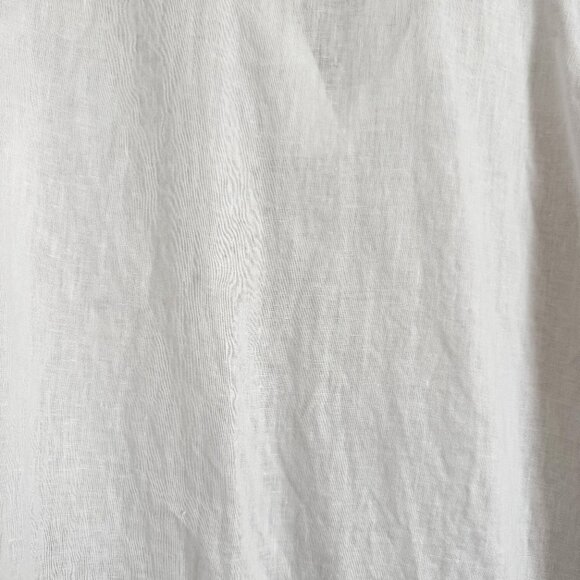 Tahari Women’s Linen Collared Shirt Size Medium GUC - Picture 6 of 8